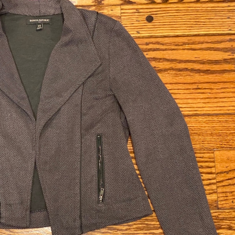 Banana Republic cloth moto jacket